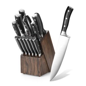 Messerblock-Set 14-teilig aus Edelstahl