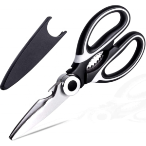 Mehrzweck-Küchenschere aus Edelstahl mit Etui