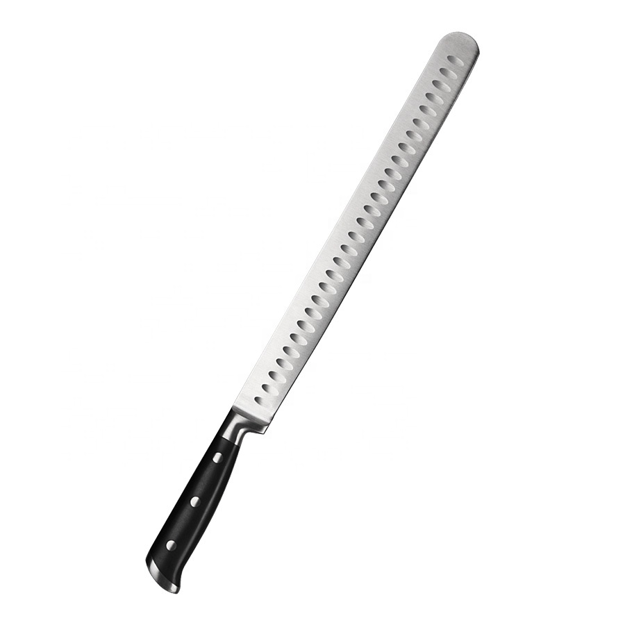 Schinkenmesser 11 Zoll mit Kullenschliff