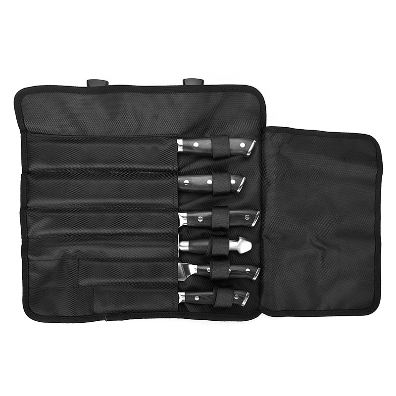 Messerrolltasche aus Baumwollgewebe für Küchenmesser