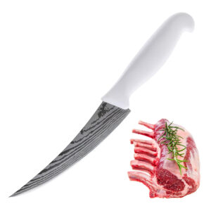 Flexibles 7-Zoll-Fischfiletiermesser aus Edelstahl