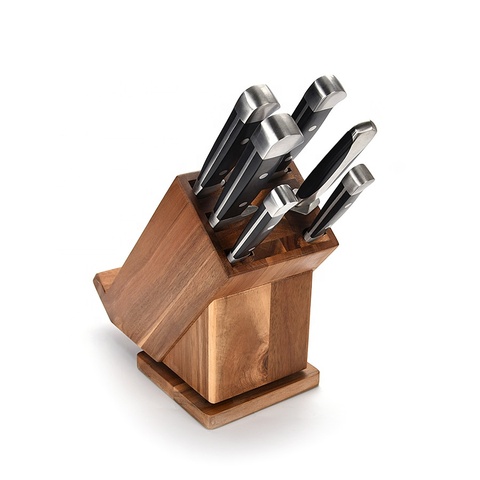 Drehbares Messerblock-Set 6-teilig aus 3Cr14