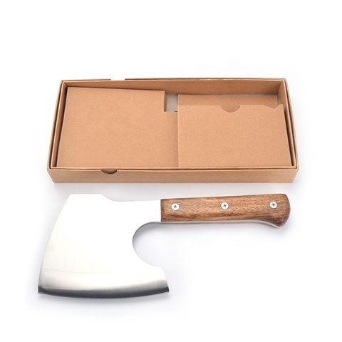 Chinesisches Knochenhackmesser aus 5Cr15MoV mit Holzgriff