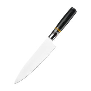 AUS-10-Kochmesser 8 Zoll mit Micarta-Griff